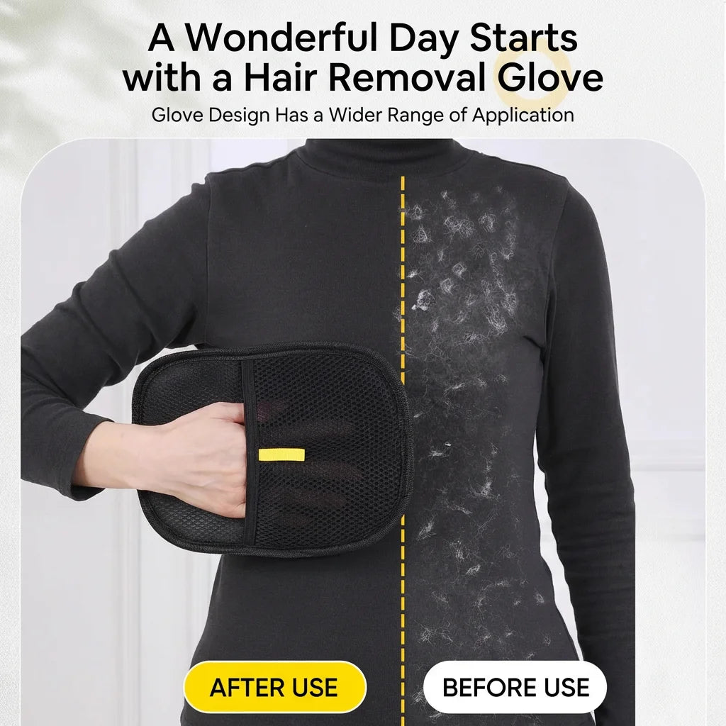 Pet Hair Remover Glove - Lifestyle Scene