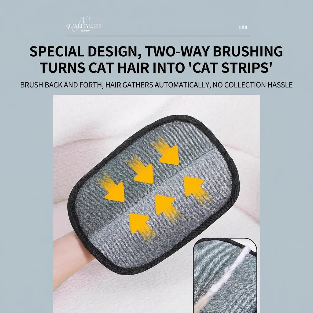 Pet Hair Remover Glove - Features Overview