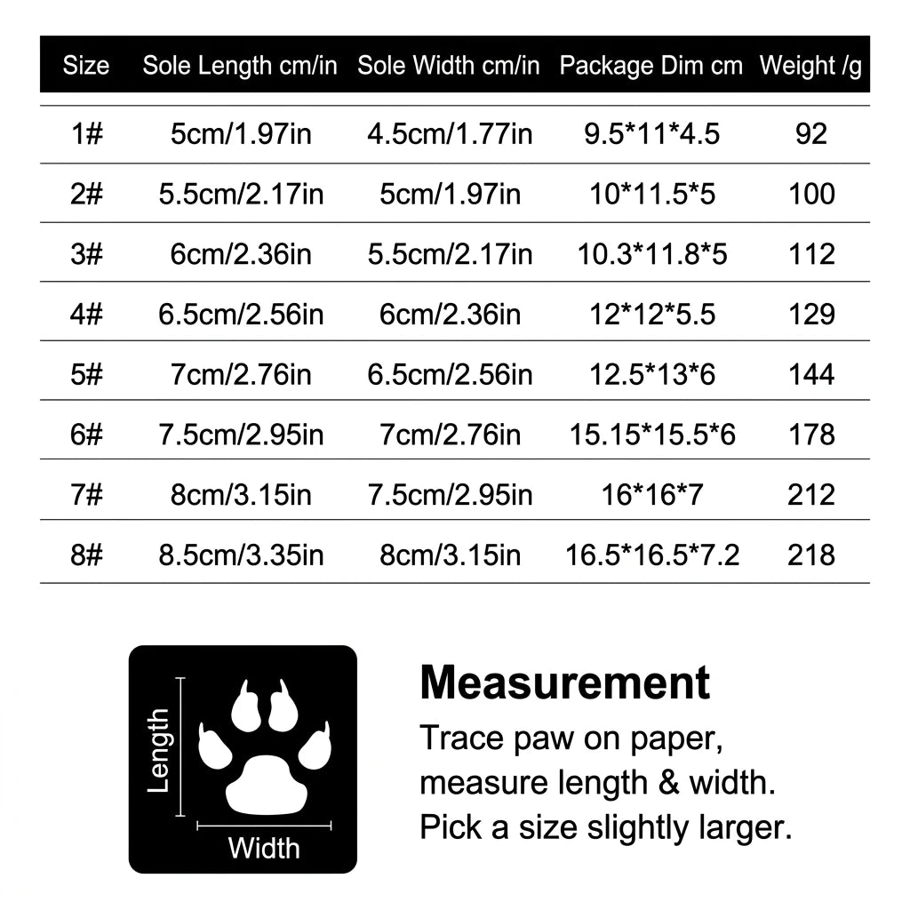 FurEase™ Waterproof Dog Boots - Anti-Slip Paw Protectors for Snow & Rain