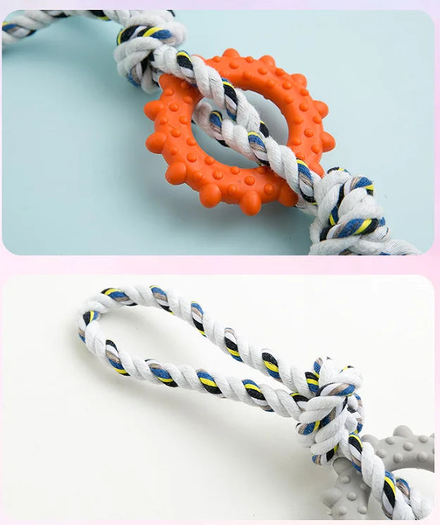 Knotted Rope Toy for Dogs