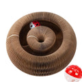 Magic Organ Foldable Cat Scratcher — Interactive Accordion Cardboard Scratch Pad