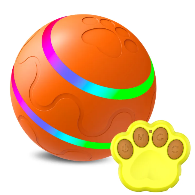 FurEase™ Interactive Smart Cat Ball | Self-Rolling Toy for Indoor Cats