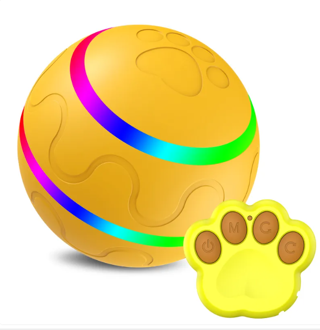 FurEase™ Interactive Smart Cat Ball | Self-Rolling Toy for Indoor Cats