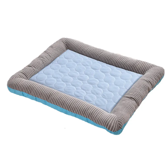 FurEase™ Premium Ice Silk Pet Cooling Mat large size - Instant Summer Relief