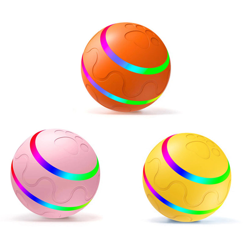 FurEase™ Interactive Smart Cat Ball | Self-Rolling Toy for Indoor Cats